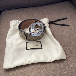 Authentic Gucci supreme belt